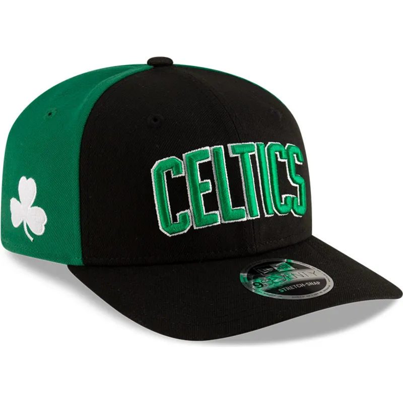 kasketter-buet-sort-snapback-9seventy-statement-stretch-snap-fra-boston-celtics-nba-af-new-era