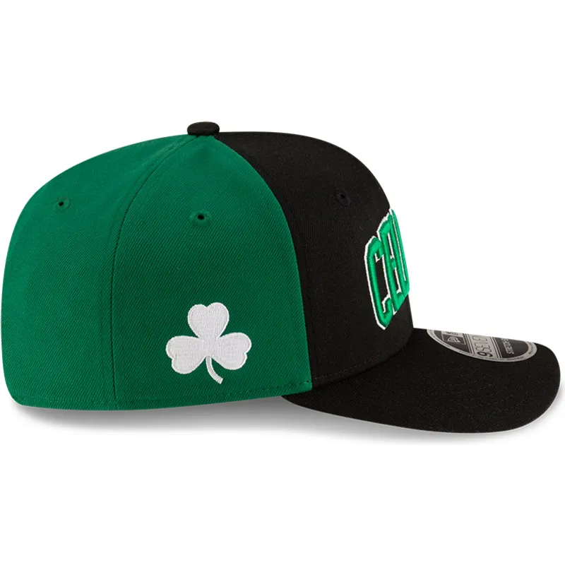 kasketter-buet-sort-snapback-9seventy-statement-stretch-snap-fra-boston-celtics-nba-af-new-era