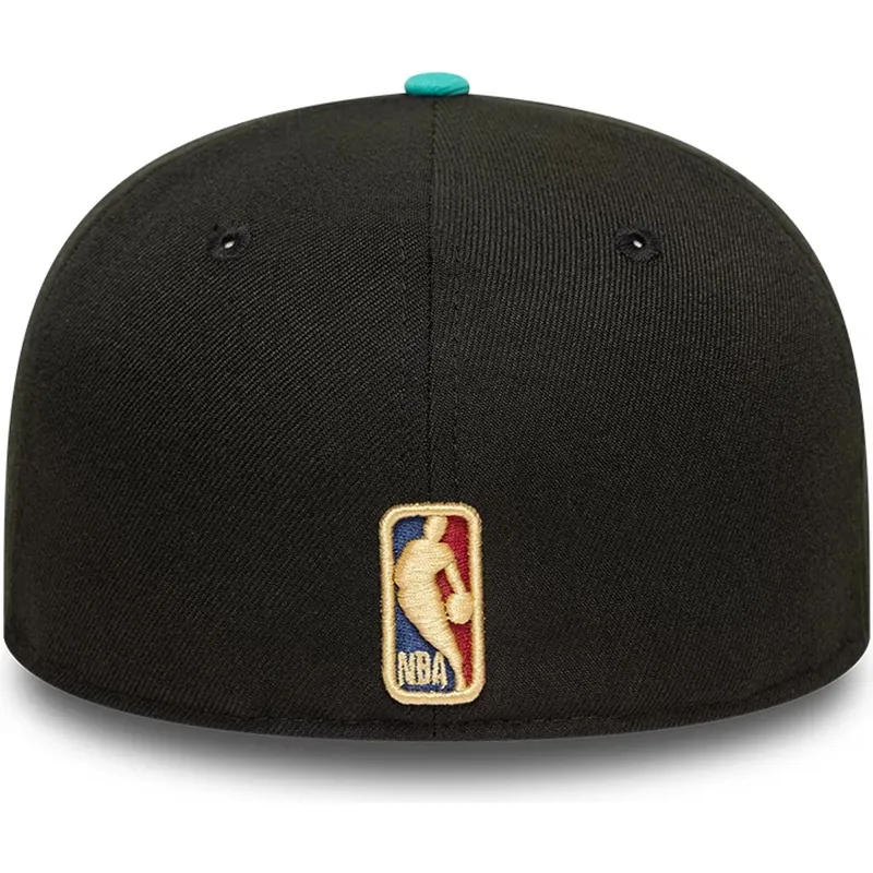 sort-og-gron-fitted-59fifty-classic-kasket-fra-memphis-grizzlies-nba-af-new-era