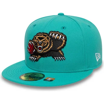 Grøn justerbar 59FIFTY klassisk flad kasket fra Memphis Grizzlies NBA af New Era