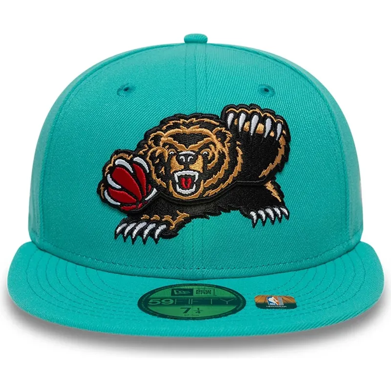 gron-fitted-59fifty-classic-flatbrim-kasket-fra-memphis-grizzlies-nba-af-new-era