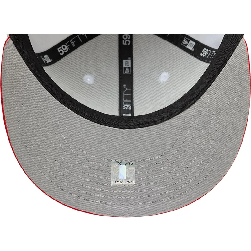 hvid-og-rod-fitted-59fifty-classic-flad-kasket-fra-golden-state-warriors-nba-af-new-era