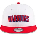 golden-state-warriors-nba-new-era-9fifty-classic-hvid-og-rod-snapback-flad-kasket
