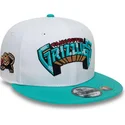 hvid-og-gron-snapback-9fifty-classic-memphis-grizzlies-nba-flad-kasket-fra-new-era