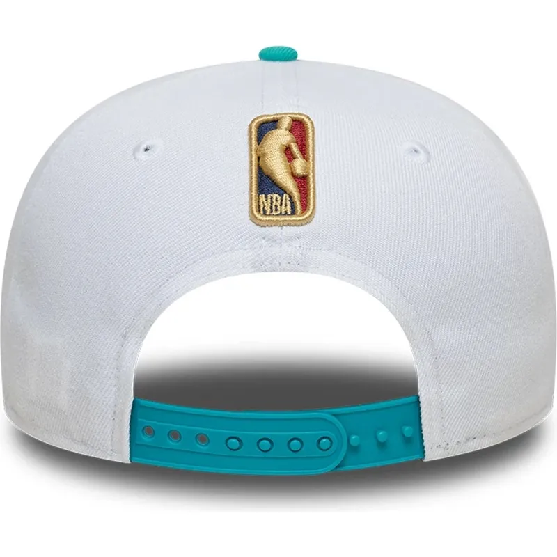 hvid-og-gron-flat-cap-snapback-9fifty-classic-fra-memphis-grizzlies-nba-fra-new-era