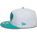 hvid-og-gron-flad-snapback-9fifty-classic-cap-fra-memphis-grizzlies-nba-af-new-era