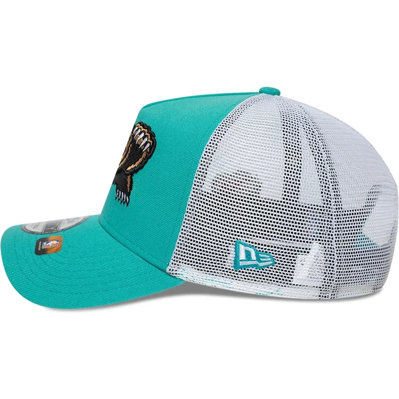 gron-og-hvid-a-frame-classic-trucker-kasket-fra-memphis-grizzlies-nba-fra-new-era