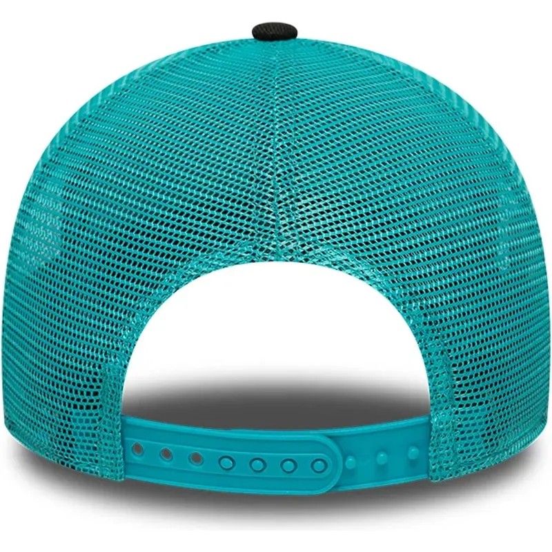 sort-og-gron-a-frame-classic-trucker-kasket-fra-memphis-grizzlies-nba-fra-new-era