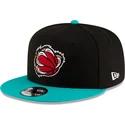 sort-og-gron-flat-cap-snapback-9fifty-classic-fra-memphis-grizzlies-nba-fra-new-era