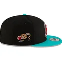 sort-og-gron-snapback-9fifty-classic-memphis-grizzlies-nba-kasket-fra-new-era