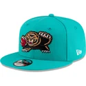 gron-flat-snapback-kasket-9fifty-classic-fra-memphis-grizzlies-nba-fra-new-era