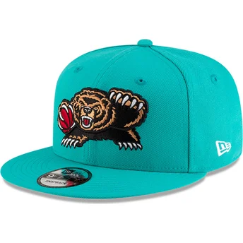 Grøn flad snapback 9FIFTY Classic fra Memphis Grizzlies NBA af New Era