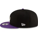 flad-sort-og-violet-snapback-kasket-9fifty-classic-fra-toronto-raptors-nba-fra-new-era