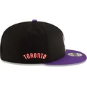 sort-og-violet-snapback-9fifty-classic-toronto-raptors-nba-kasket-fra-new-era