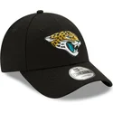 sort-justerbar-kurvet-kasket-9forty-the-league-fra-jacksonville-jaguars-nfl-fra-new-era