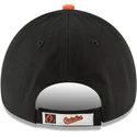 hvid-sort-og-orange-justerbar-kurvet-kasket-9forty-the-league-fra-baltimore-orioles-mlb-fra-new-era