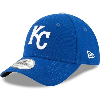 New Era Curved Brim 9FORTY The League Kansas City Royals MLB Blå Justerbar Kasket