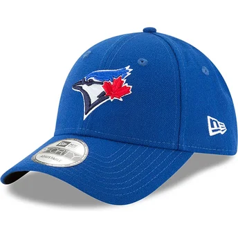Blå justerbar kurvet kasket 9FORTY The League fra Toronto Blue Jays MLB fra New Era