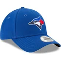 bla-justerbar-kurvet-kasket-9forty-the-league-fra-toronto-blue-jays-mlb-fra-new-era