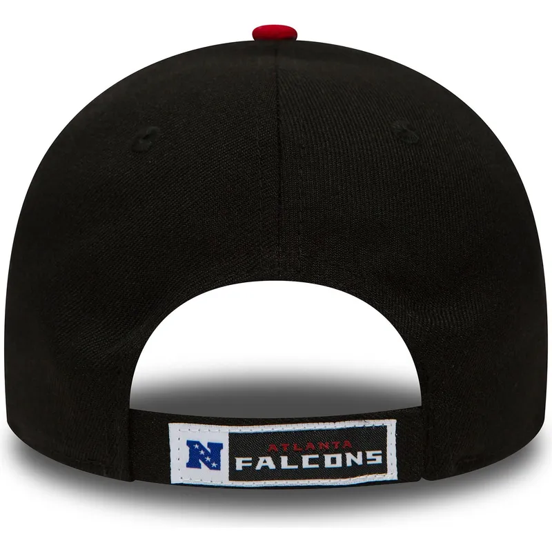 sort-justerbar-kurvet-kasket-9forty-the-league-fra-atlanta-falcons-nfl-fra-new-era