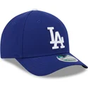 bla-kurvet-snapback-kasket-9forty-m-crown-player-replica-fra-los-angeles-dodgers-mlb-fra-new-era