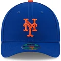 bla-kurvet-snapback-kasket-9forty-m-crown-player-replica-fra-new-york-mets-mlb-fra-new-era