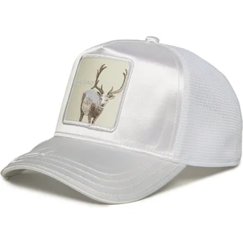 hvid-trucker-kasket-med-hjort-legendary-wait-for-it-the-farm-total-whiteout-fra-goorin-bros