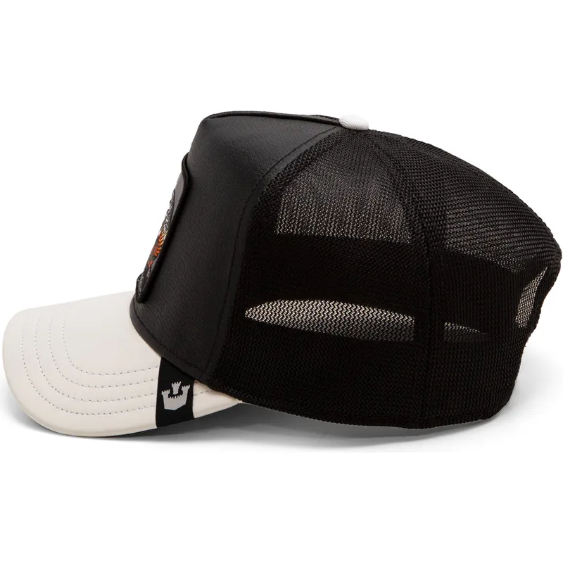 trucker-kasket-sort-og-gra-slange-mamba-shleather-snake-the-farm-fra-goorin-bros