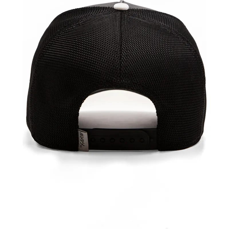 trucker-kasket-sort-og-gra-slange-mamba-shleather-snake-the-farm-fra-goorin-bros