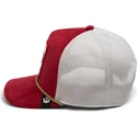 gorra-trucker-roja-y-blanca-gallo-cock-garnet-rooster-the-farm-jewel-tones-de-goorin-bros