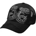 ed-hardy-sort-duo-black-snake-trucker-cap