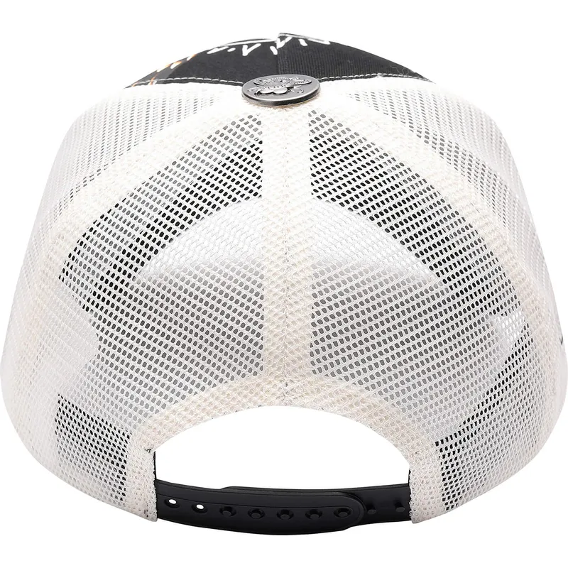 trucker-kasket-sort-og-hvid-soaring-eagle-fra-ed-hardy