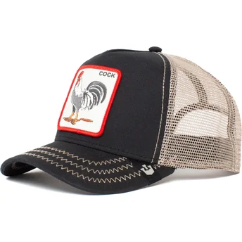 Goorin Bros. Sorte Trucker Hat med Hanekam