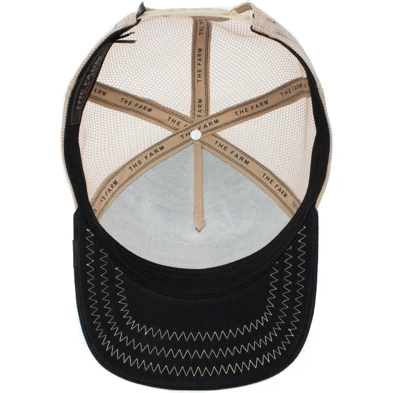 trucker-kasket-sort-og-hvid-hund-rottweiler-bad-boy-the-baddest-boy-the-farm-fra-goorin-bros