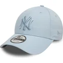 gorra-curva-azul-ajustable-con-logo-azul-9forty-league-essential-de-new-york-yankees-mlb-de-new-era