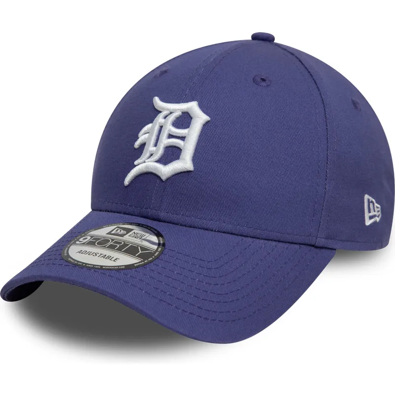 justerbar-violet-buet-kasket-9forty-league-essential-fra-detroit-tigers-mlb-fra-new-era
