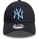 new-era-new-york-yankees-mlb-9forty-league-essential-justerbar-marinebla-kasket-med-buet-skygge-og-blat-logo