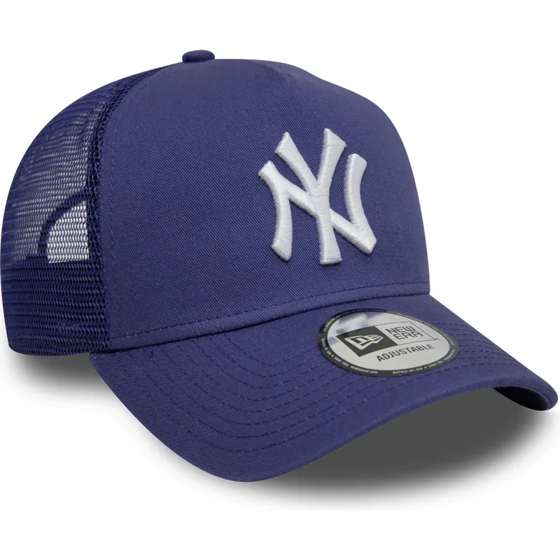 violet-9forty-a-frame-league-essential-trucker-kasket-fra-new-york-yankees-mlb-af-new-era