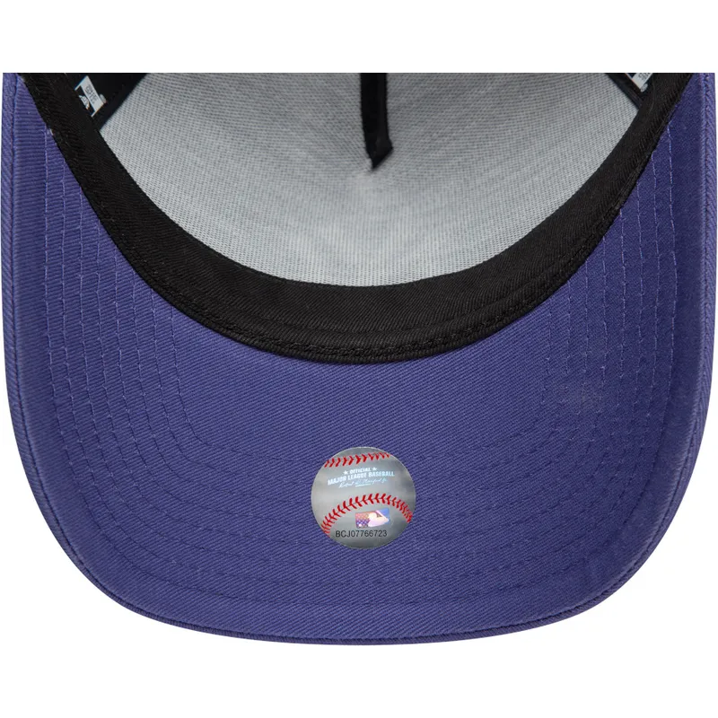 violet-9forty-a-frame-league-essential-trucker-kasket-fra-new-york-yankees-mlb-af-new-era
