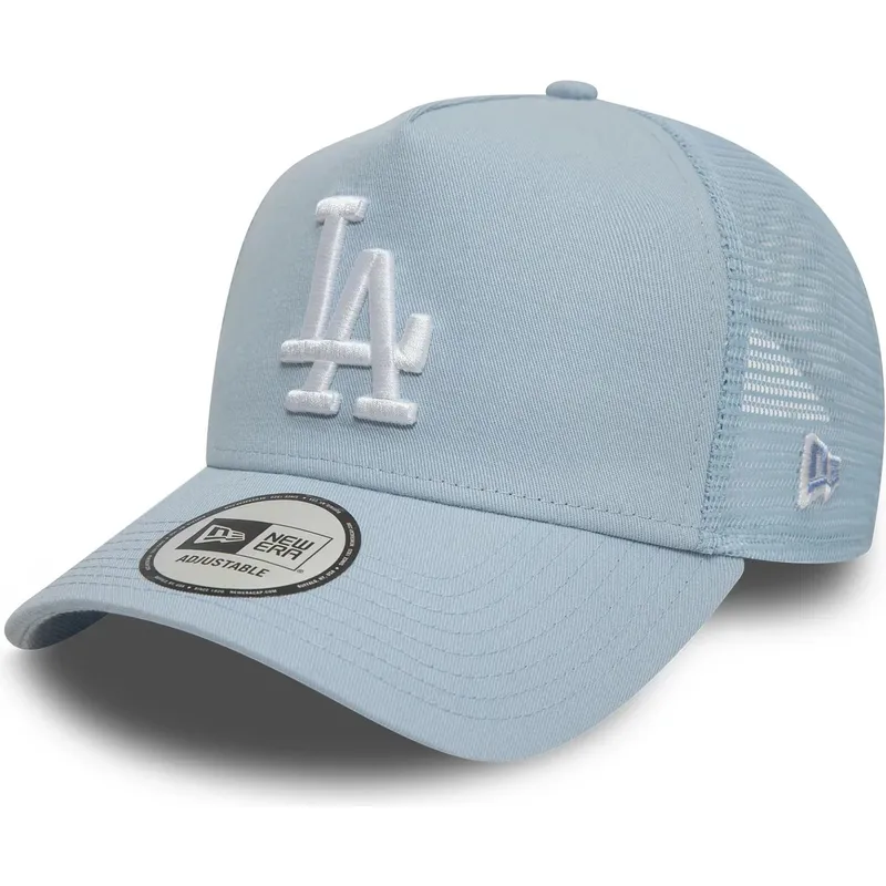 los-angeles-dodgers-mlb-new-era-9forty-a-frame-league-essential-lysebla-trucker-cap