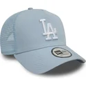 lysebla-trucker-kasket-9forty-a-frame-league-essential-fra-los-angeles-dodgers-mlb-fra-new-era