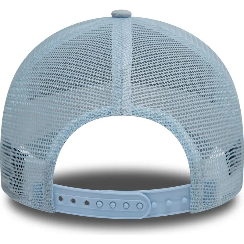 lysebla-trucker-kasket-9forty-a-frame-league-essential-fra-los-angeles-dodgers-mlb-fra-new-era