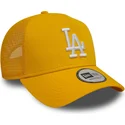 gul-trucker-kasket-9forty-a-frame-league-essential-fra-los-angeles-dodgers-mlb-fra-new-era