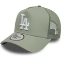lysegron-trucker-kasket-9forty-a-frame-league-essential-fra-los-angeles-dodgers-mlb-fra-new-era