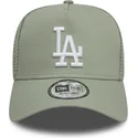 lysegron-trucker-kasket-9forty-a-frame-league-essential-fra-los-angeles-dodgers-mlb-fra-new-era
