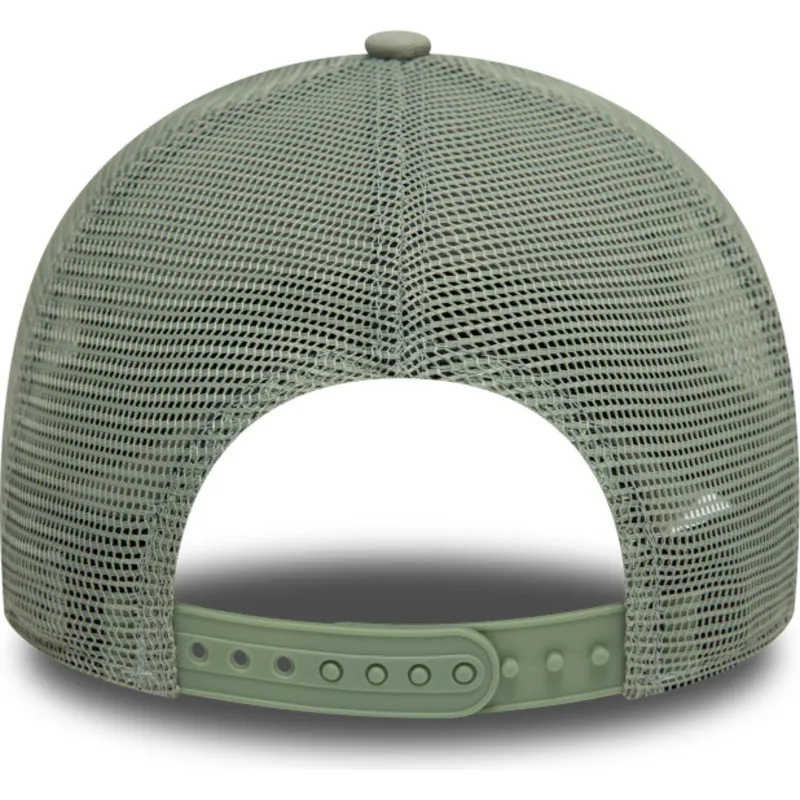 lysegron-trucker-kasket-9forty-a-frame-league-essential-fra-los-angeles-dodgers-mlb-fra-new-era