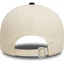 chicago-white-sox-mlb-new-era-9forty-colour-block-justerbar-beige-og-sort-kurvet-kasket