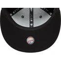 sort-flad-snapback-kasket-med-grat-logo-9fifty-icon-af-new-york-yankees-mlb-snake-fra-new-era