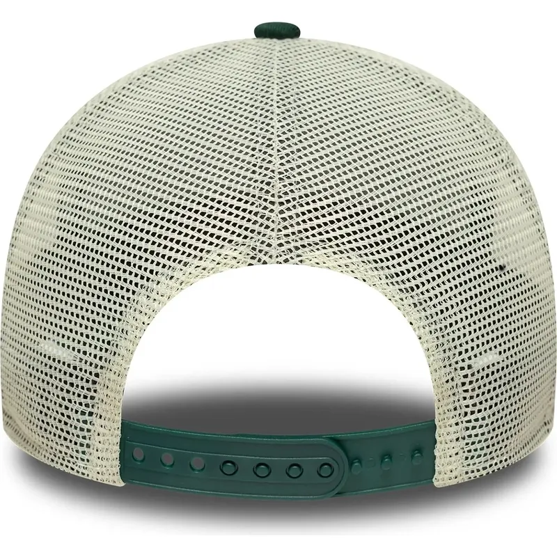 gron-trucker-kasket-9forty-a-frame-patch-fra-oakland-athletics-mlb-fra-new-era