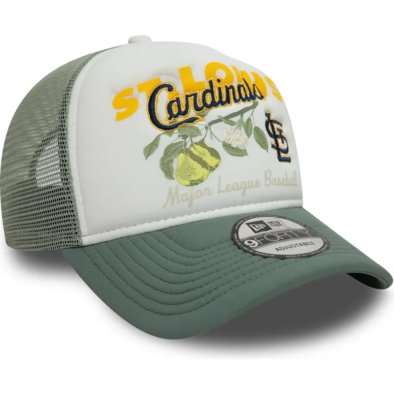 gron-trucker-kasket-9forty-a-frame-fruit-graphic-fra-st-louis-cardinals-mlb-fra-new-era